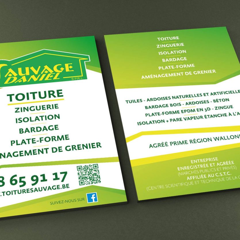 Flyers Toiture Sauvage