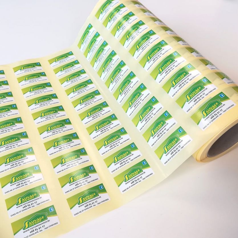 étiquettes sur mesure