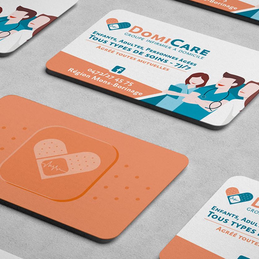 Cartes de visite Domicare