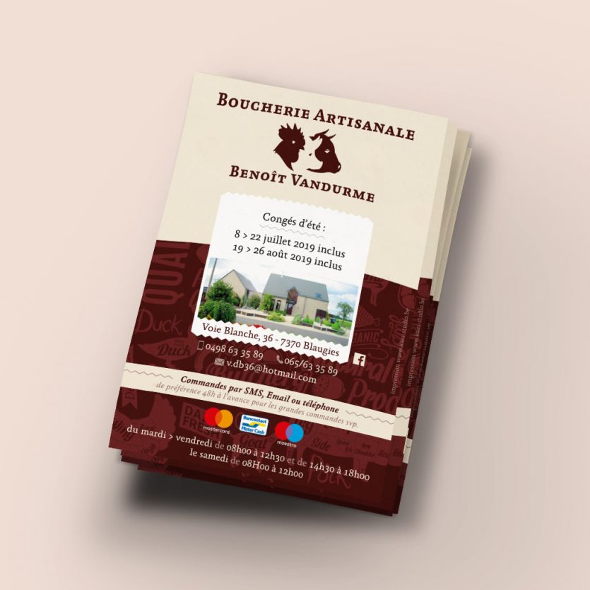 Flyers Boucherie Vandurme