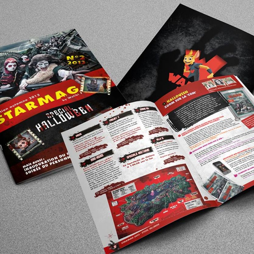Brochures Starmag Walibi - Halloween